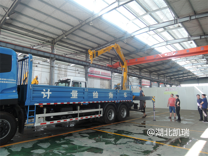 體驗計量檢衡車的操作 體驗計量檢衡車的操作